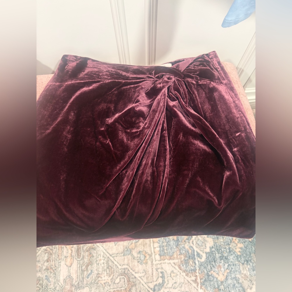Loft Velvet Skirt
